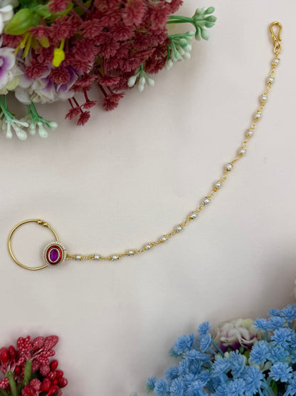 Nanda Traditional Indian Nose Ring