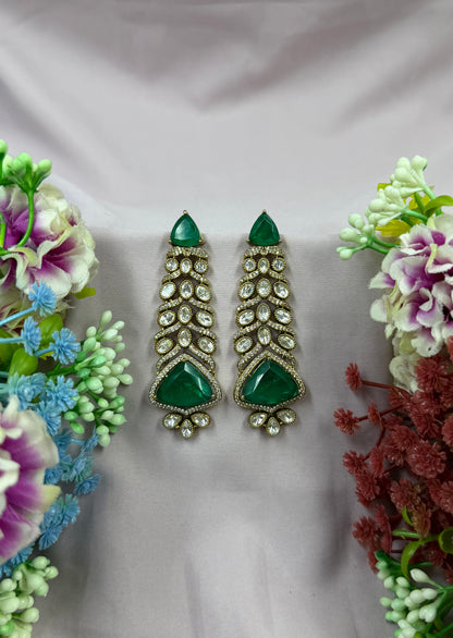 Olivia Victorian Moissanite Earring