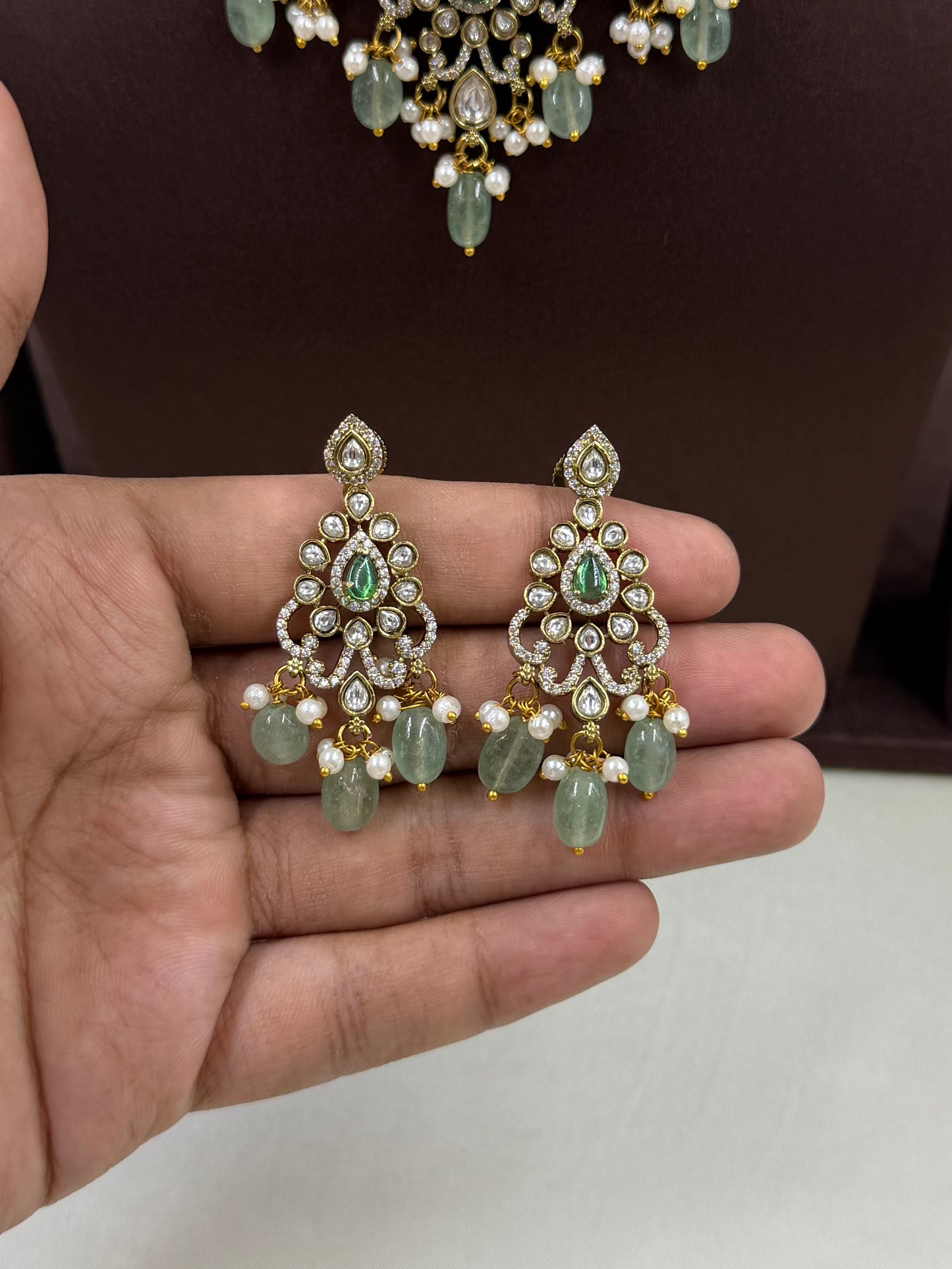 Janhavi Premium Victorian Necklace