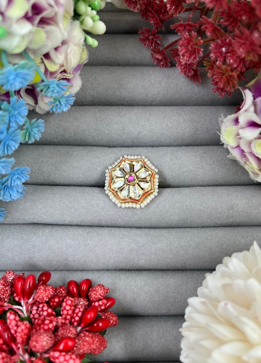 Aditi Moissanite Ring