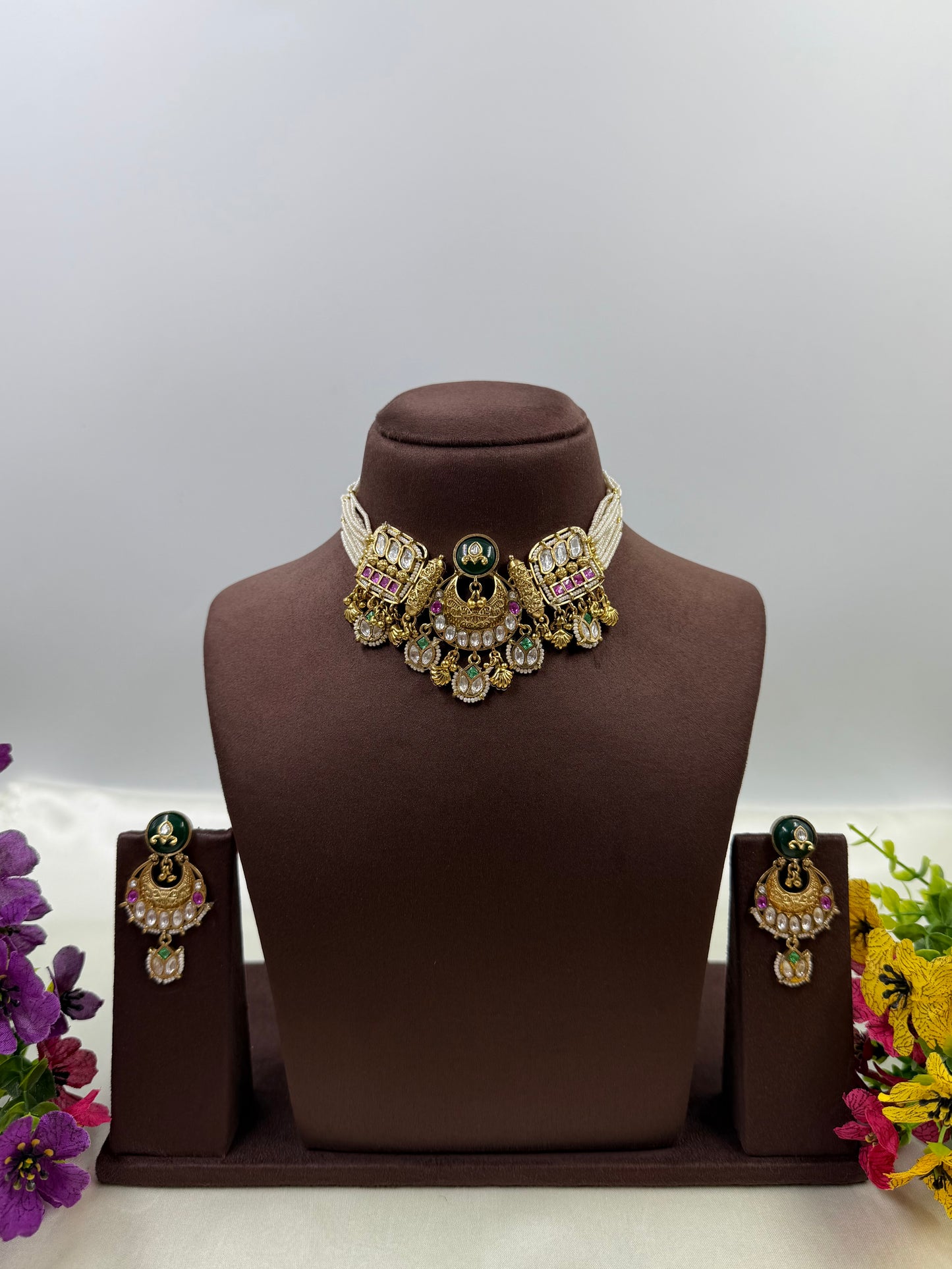 Radhika Heritage Choker Necklace