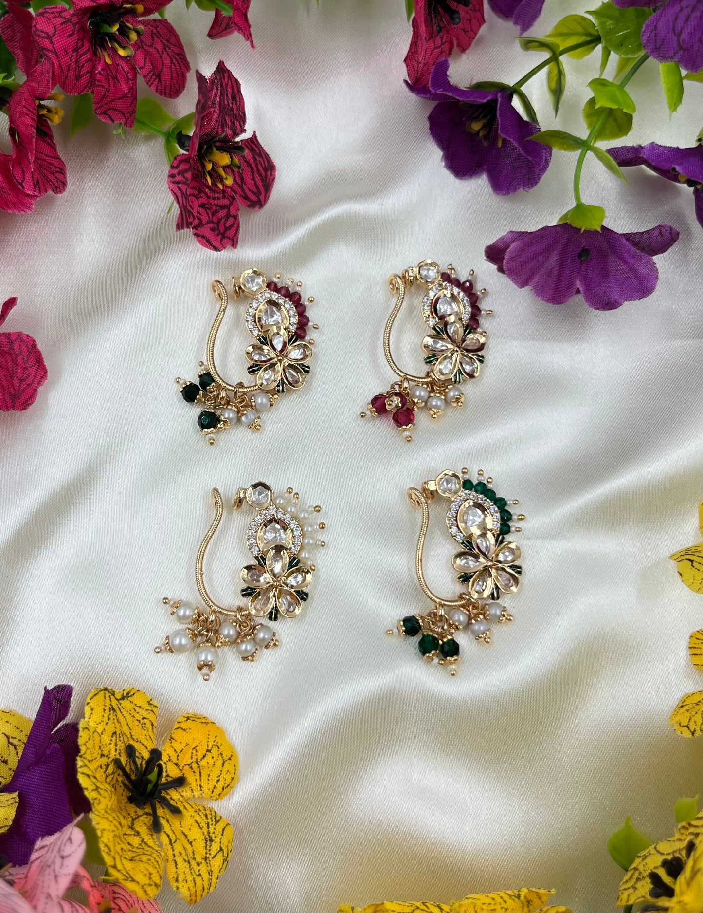 Julia Moissanite Nose Ring