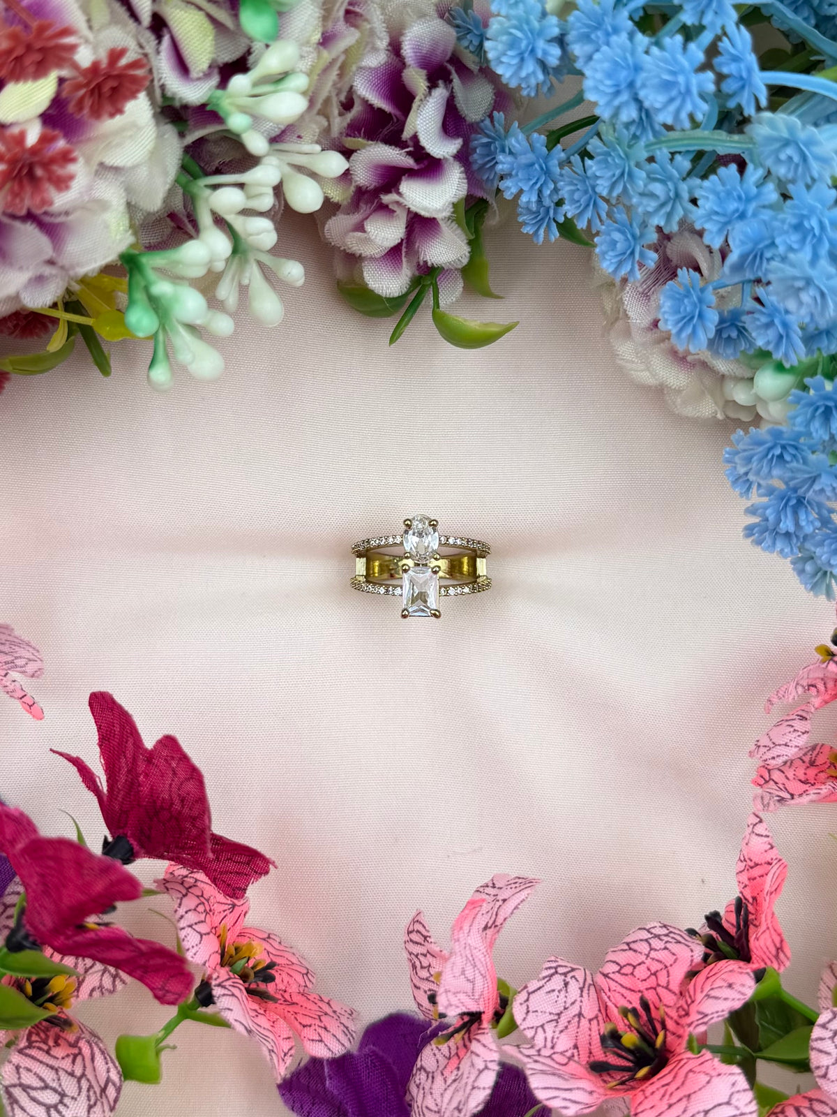 Roshni Victorian Ring (Adjustable)