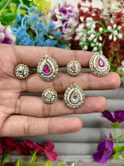 Isha Premium Chorski Ring (Adjustable)