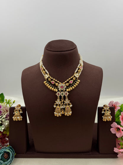 Rutika Premium Chorski Necklace Set