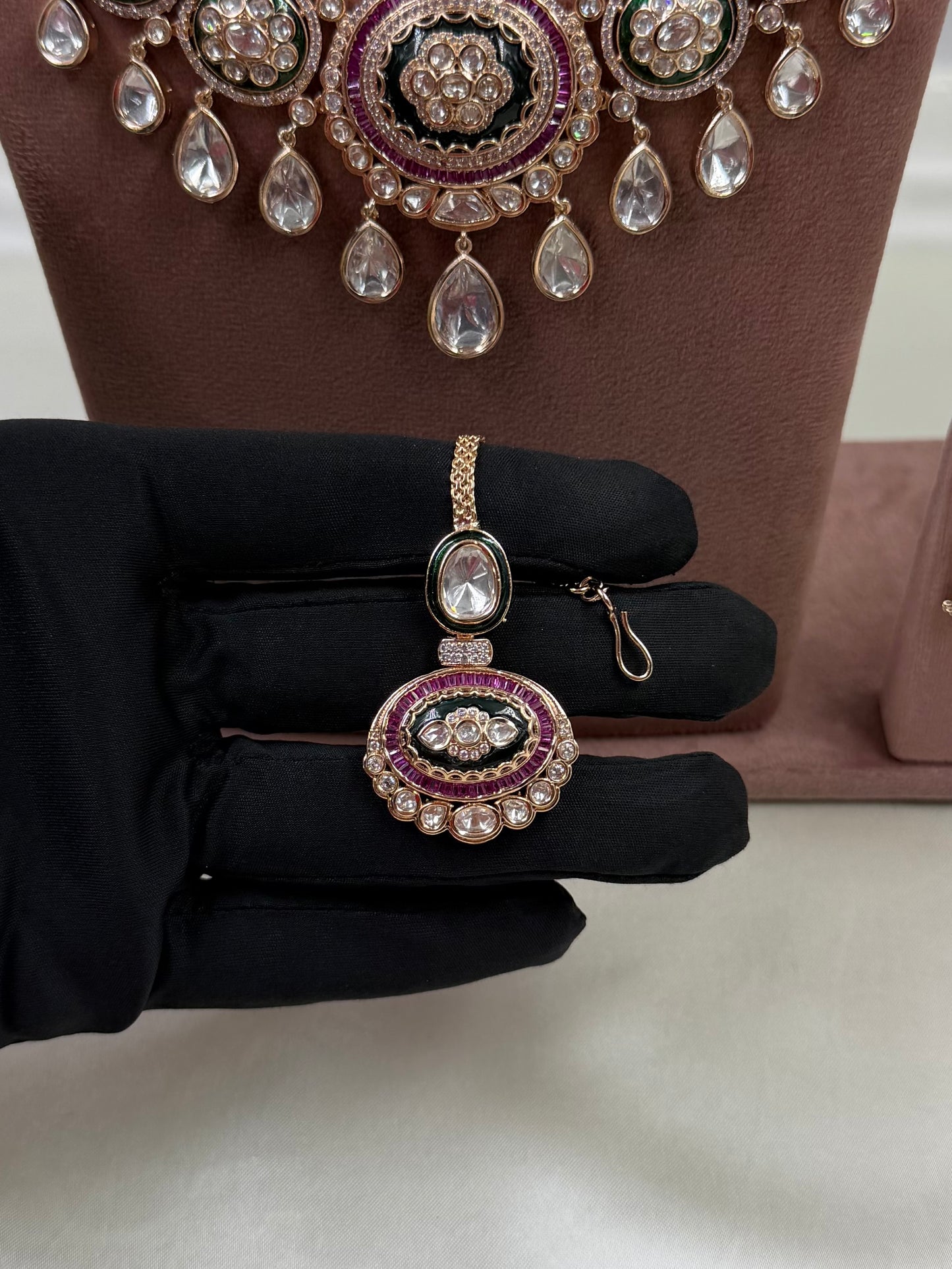 Taniya Moissanite Premium Combo Set