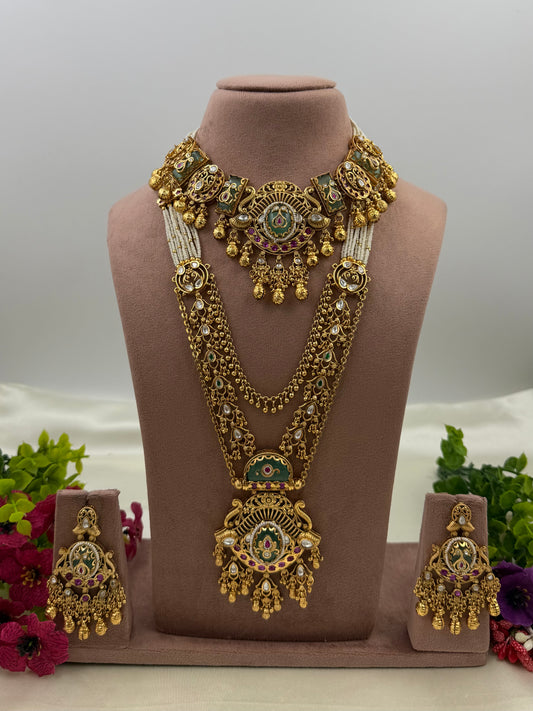 Anika Heritage Chorski Combo Necklace Set