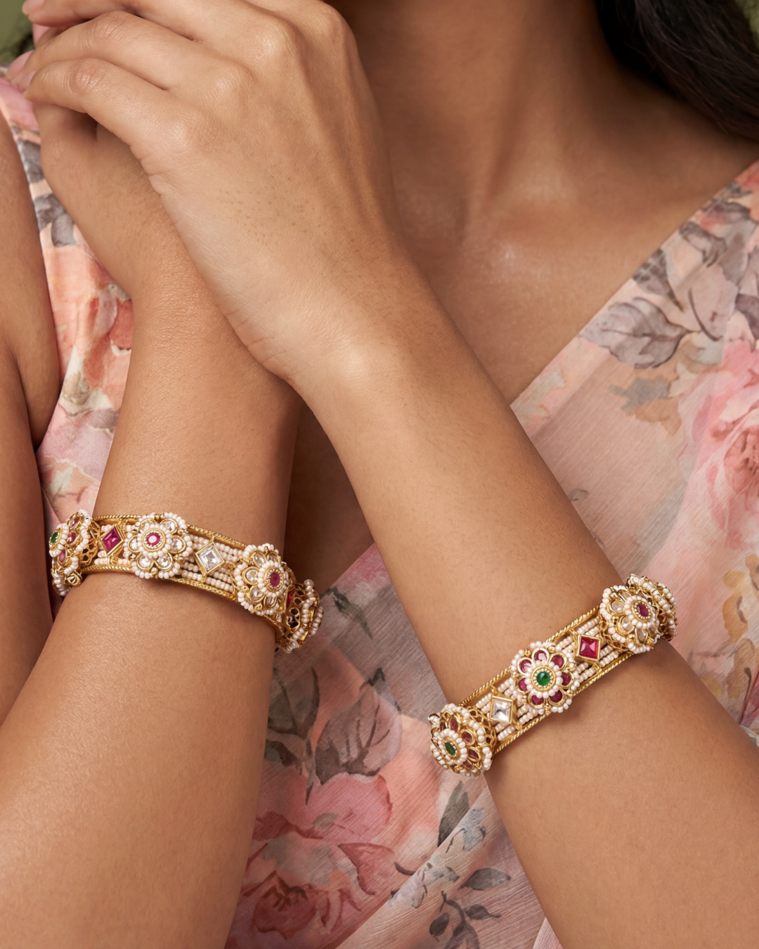 Nayna Chorski Bangles (Openable)