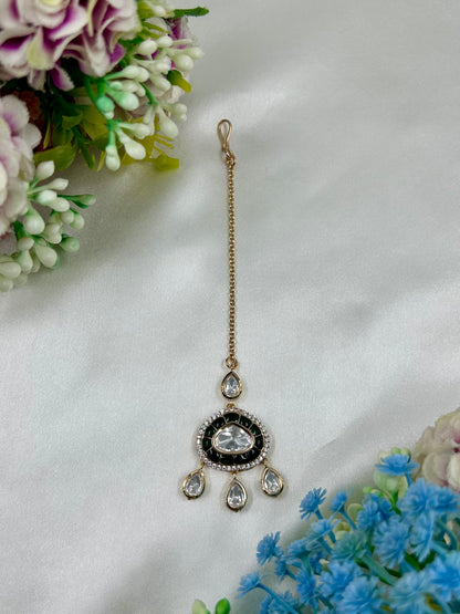 Manisha Moissanite Mang Tika