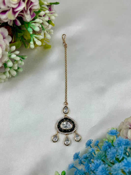 Manisha Moissanite Mang Tika