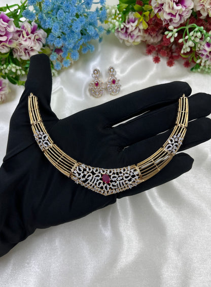 Nisa Traditional Micro Gold Necklace