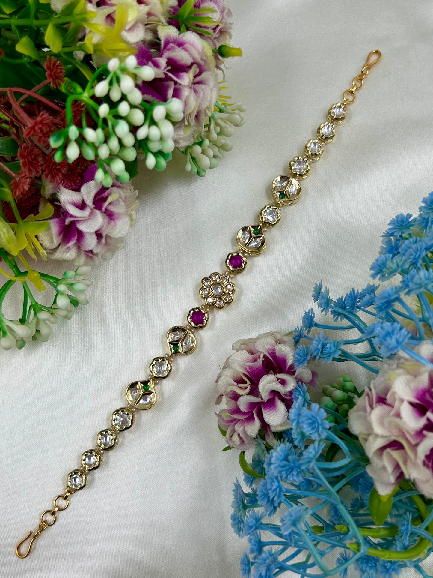 Prachi Moissanite Sheesh Patti