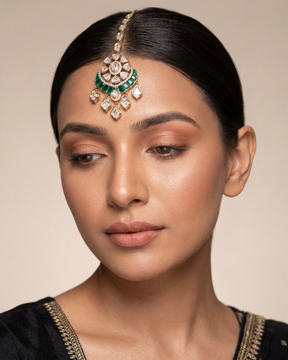 Vidya Moissanite Mang Tika