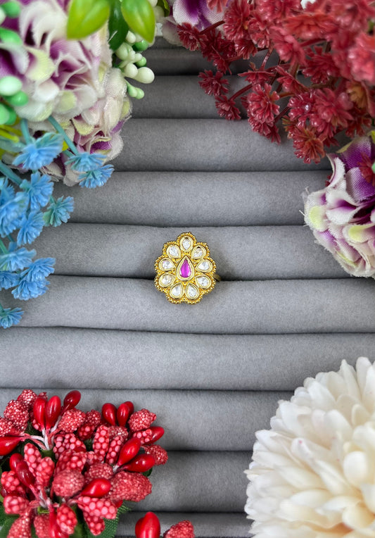 Saloni Moissanite Ring
