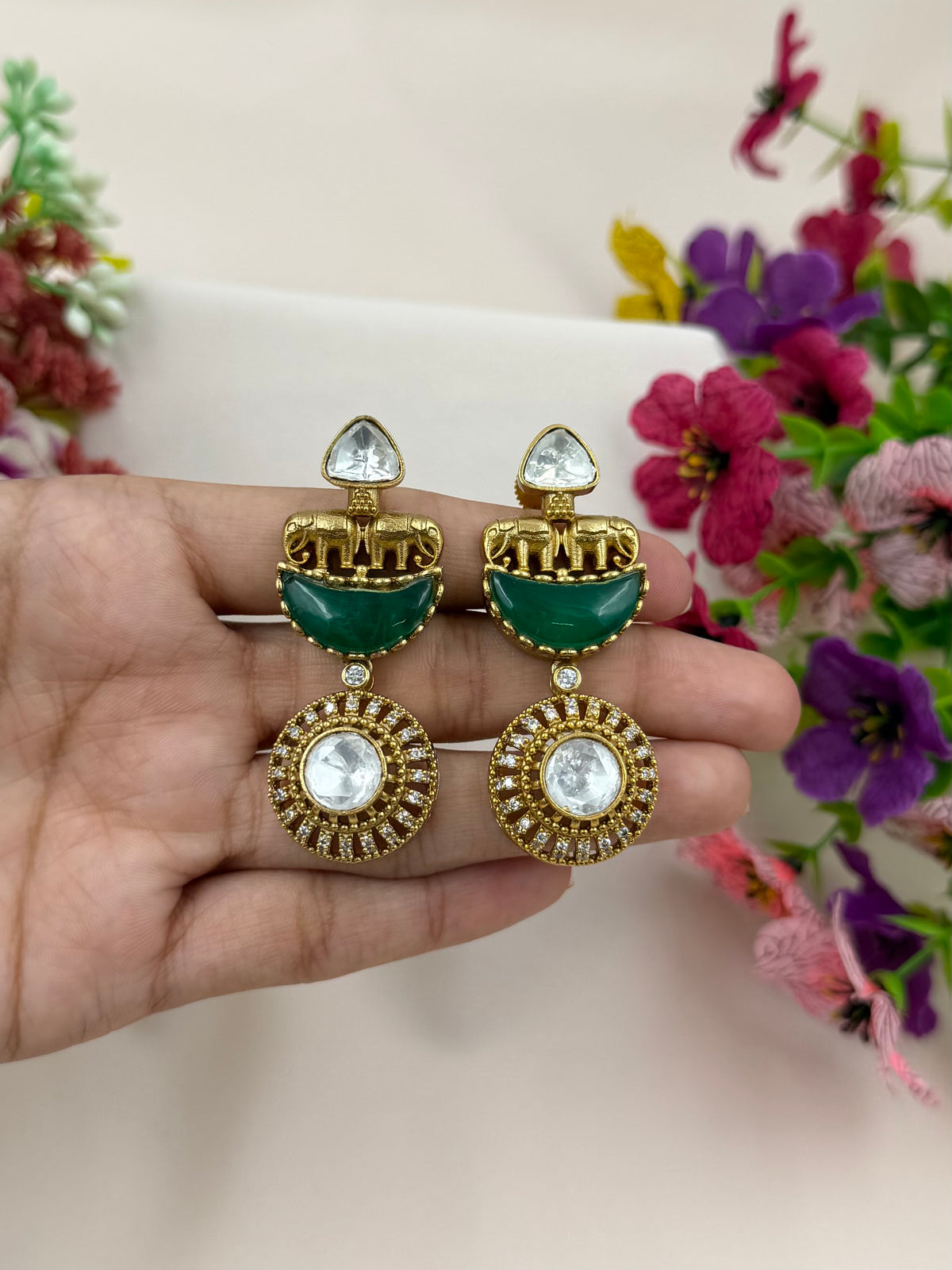 Sarikha South Temple Earring