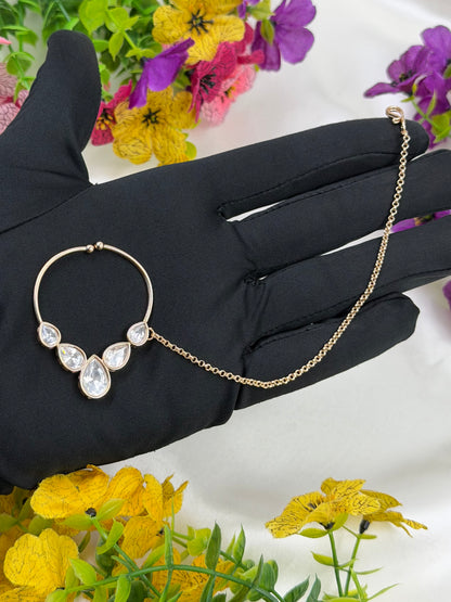Janki Moissanite Nose Ring