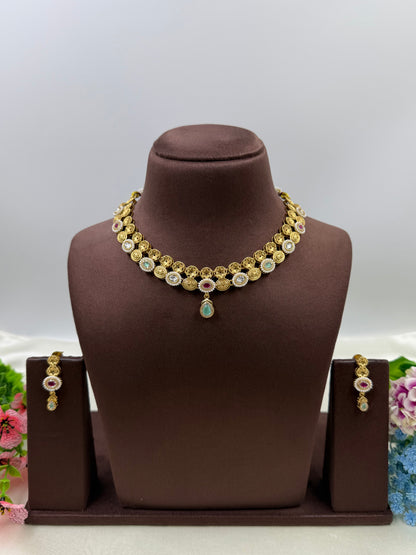 Kriti Chorski Delicate Necklace set