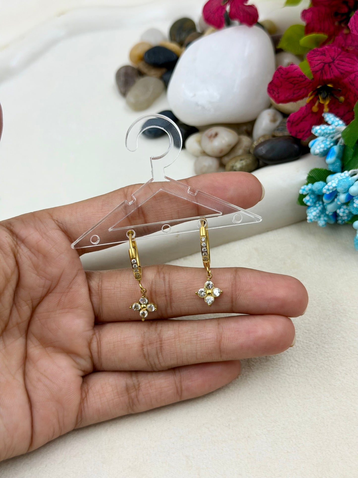 Preeti Anti-Tarnish Stainless Steel Earring