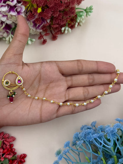 Prabha Traditional Indian Nose Ring