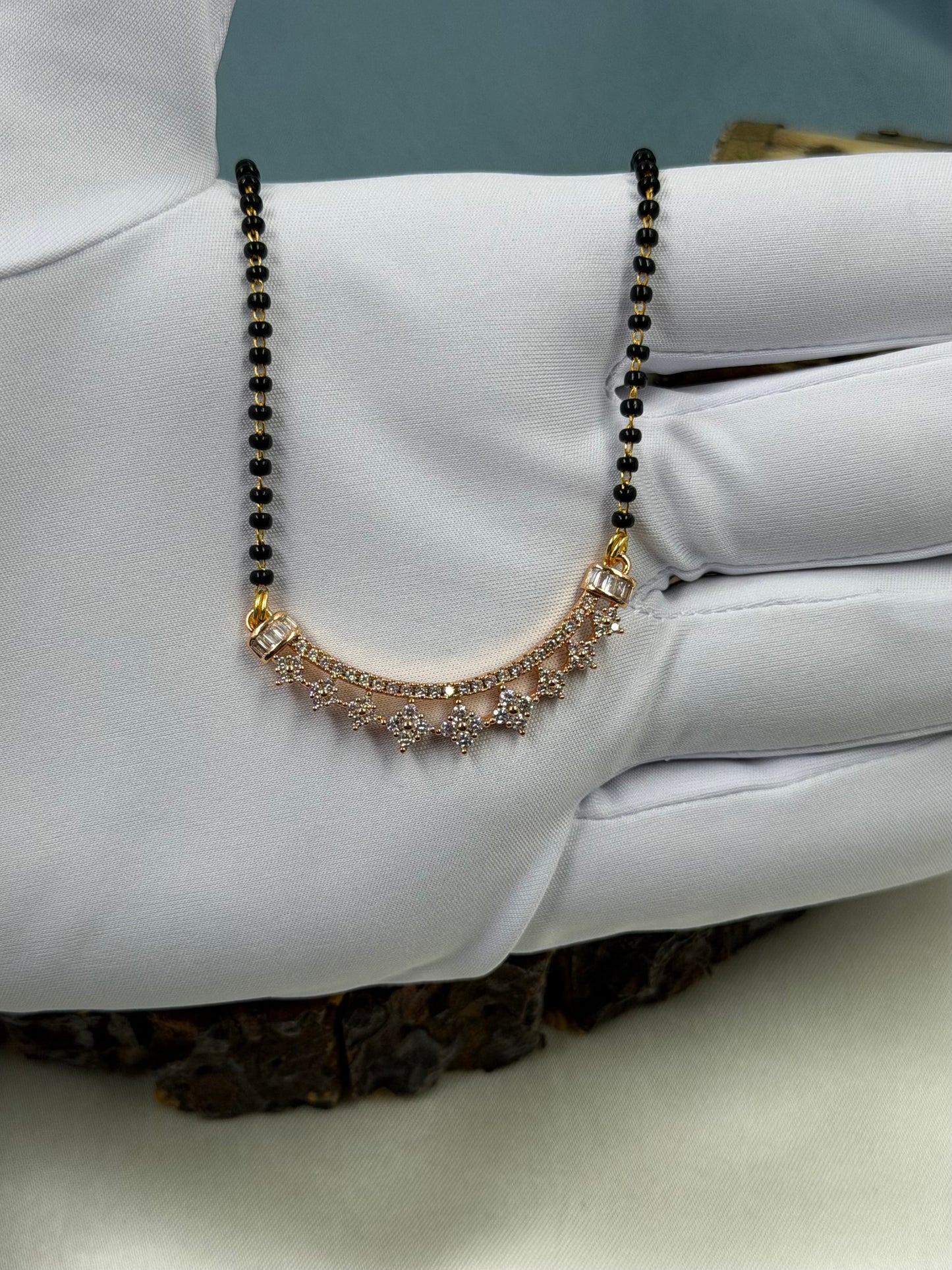 Usha Rose Gold Mangalsutra