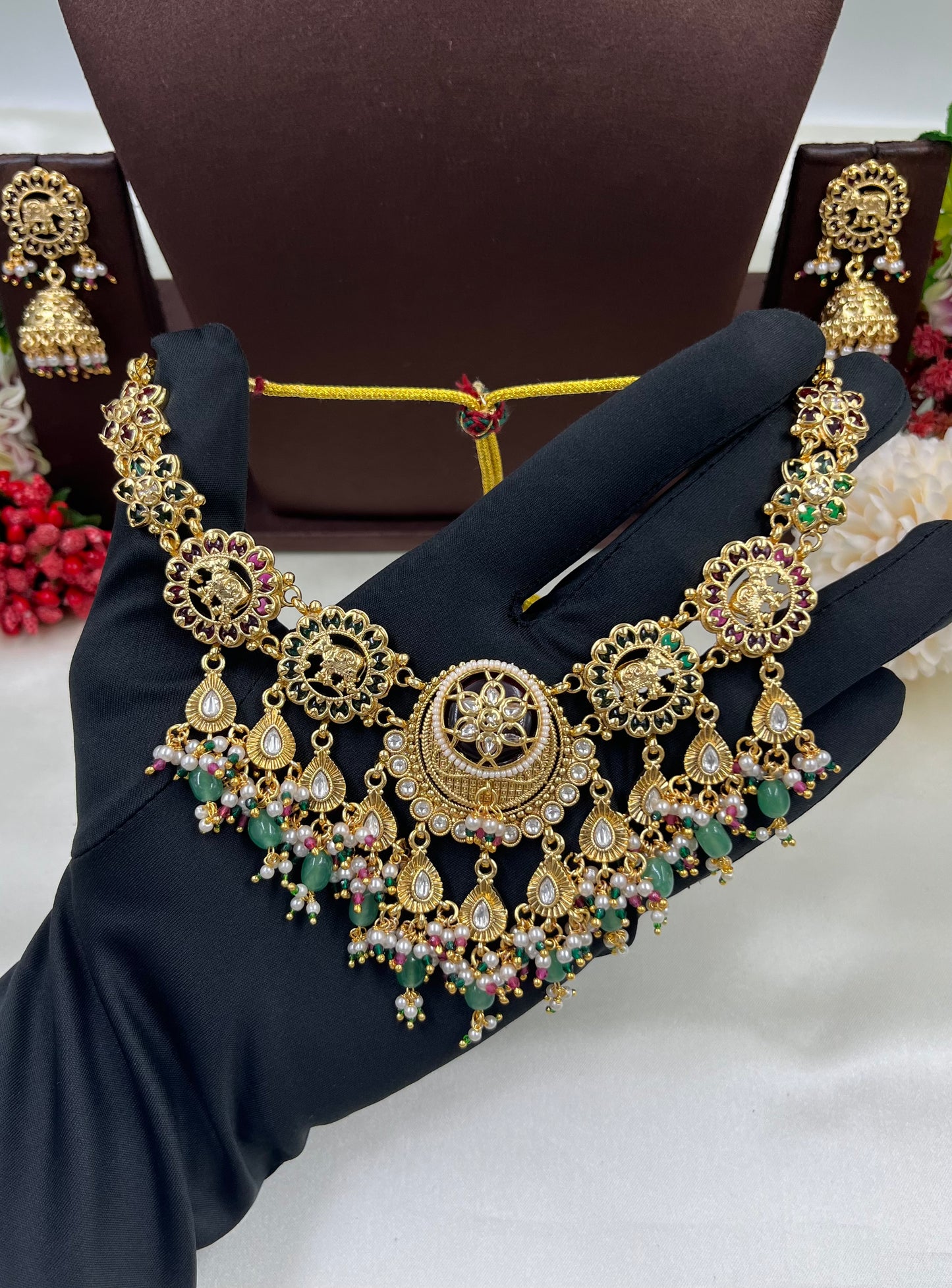 Tara Heritage Temple Necklace