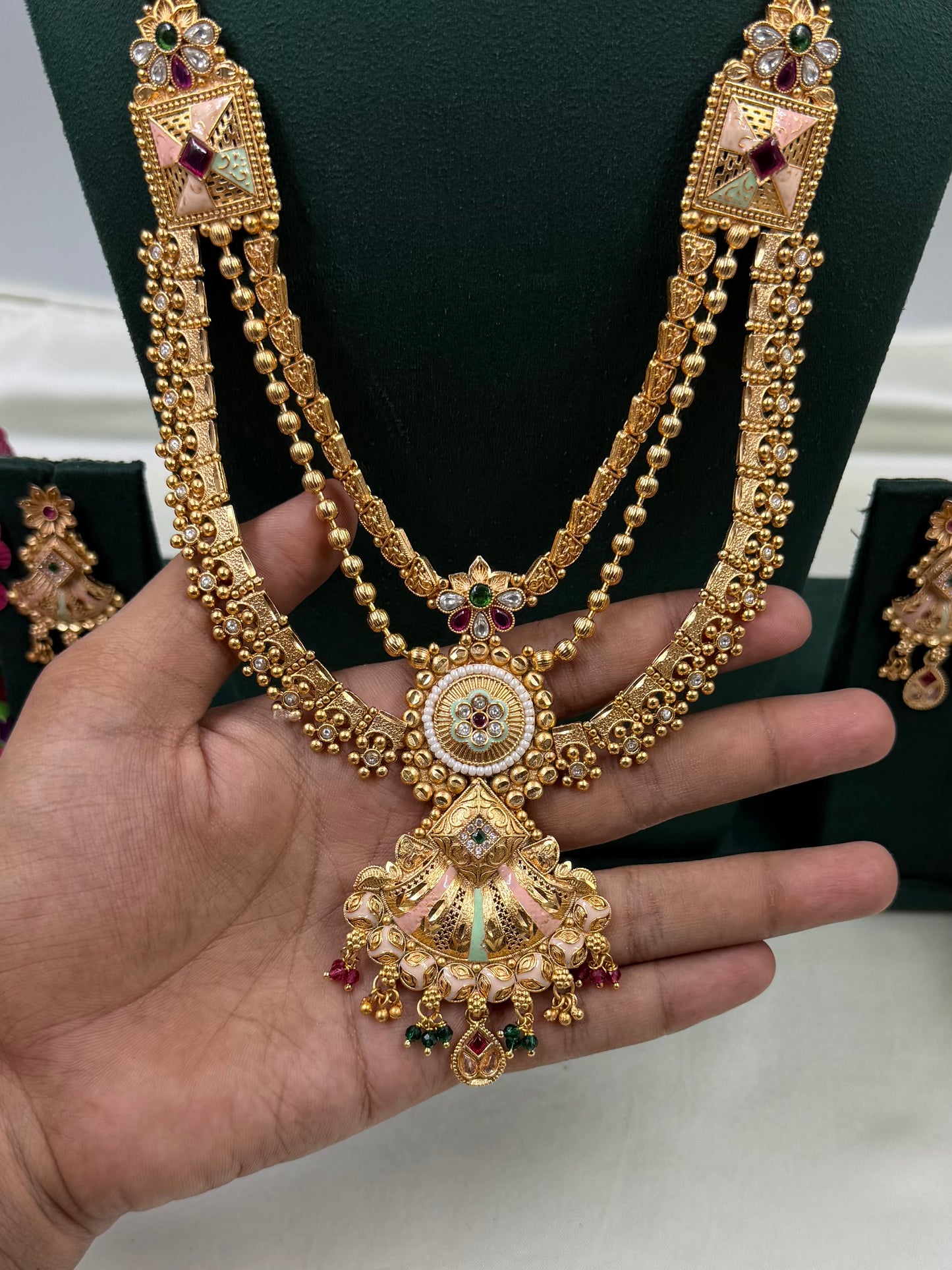 Divya Premium Traditional Long Necklace