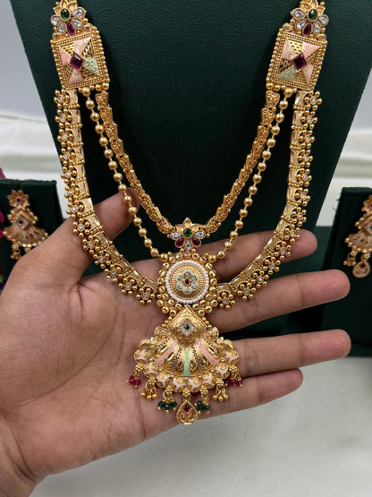 Divya Premium Traditional Long Necklace