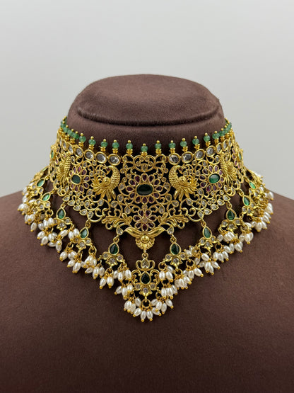 Vedika Traditional Choker Necklace Set