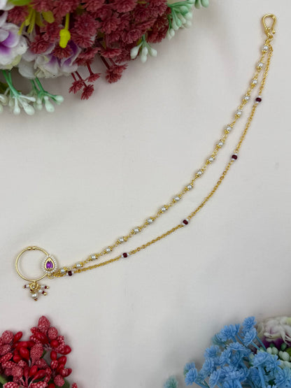 Krishna Traditional Indian Nose Ring