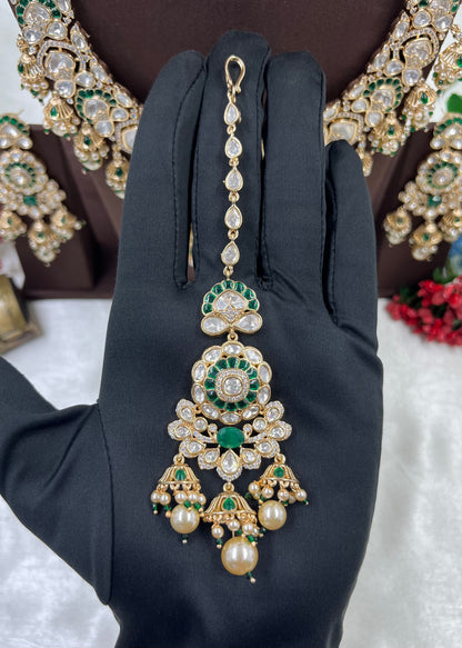 Rajvi Moissanite Premium Combo Set