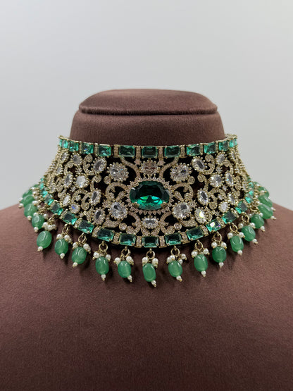 Kritika Premium Victorian Choker Necklace Set