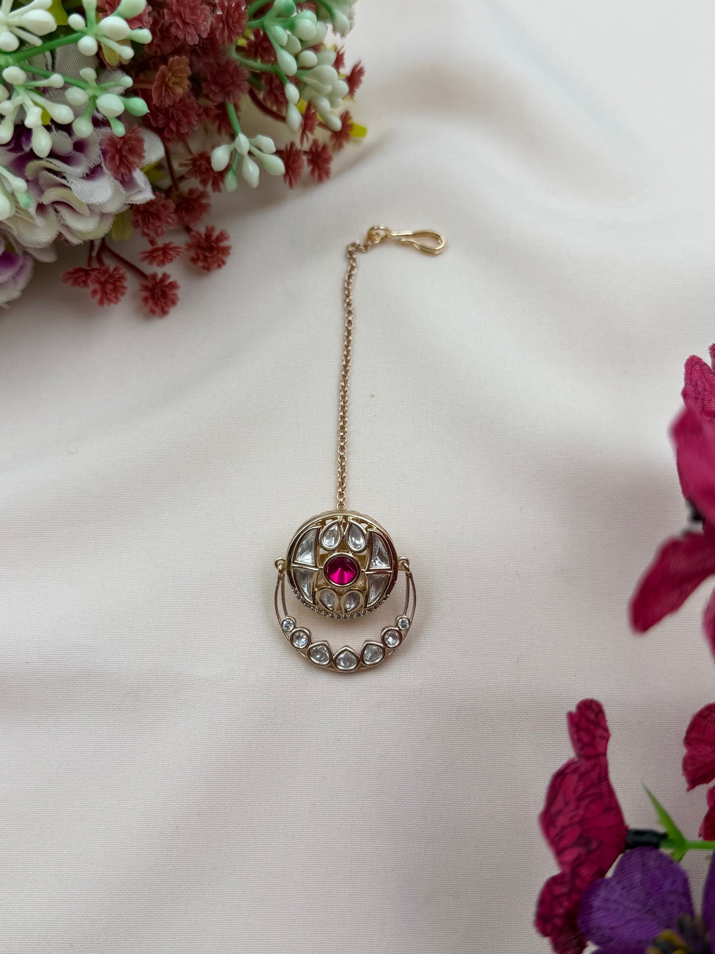 Sunita Moissanite Mang Tika