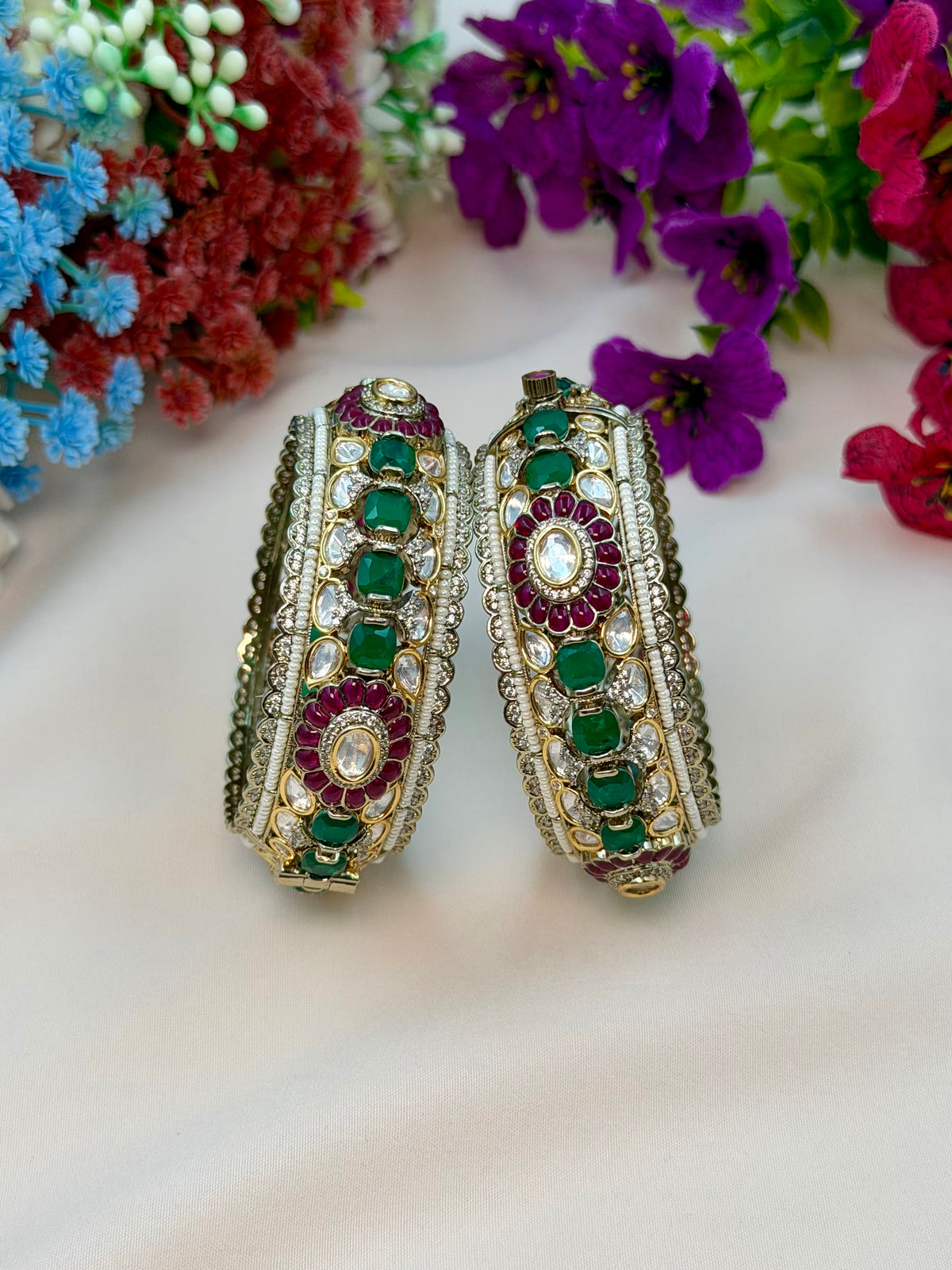 Kanika Victorian Bangles (Openable)