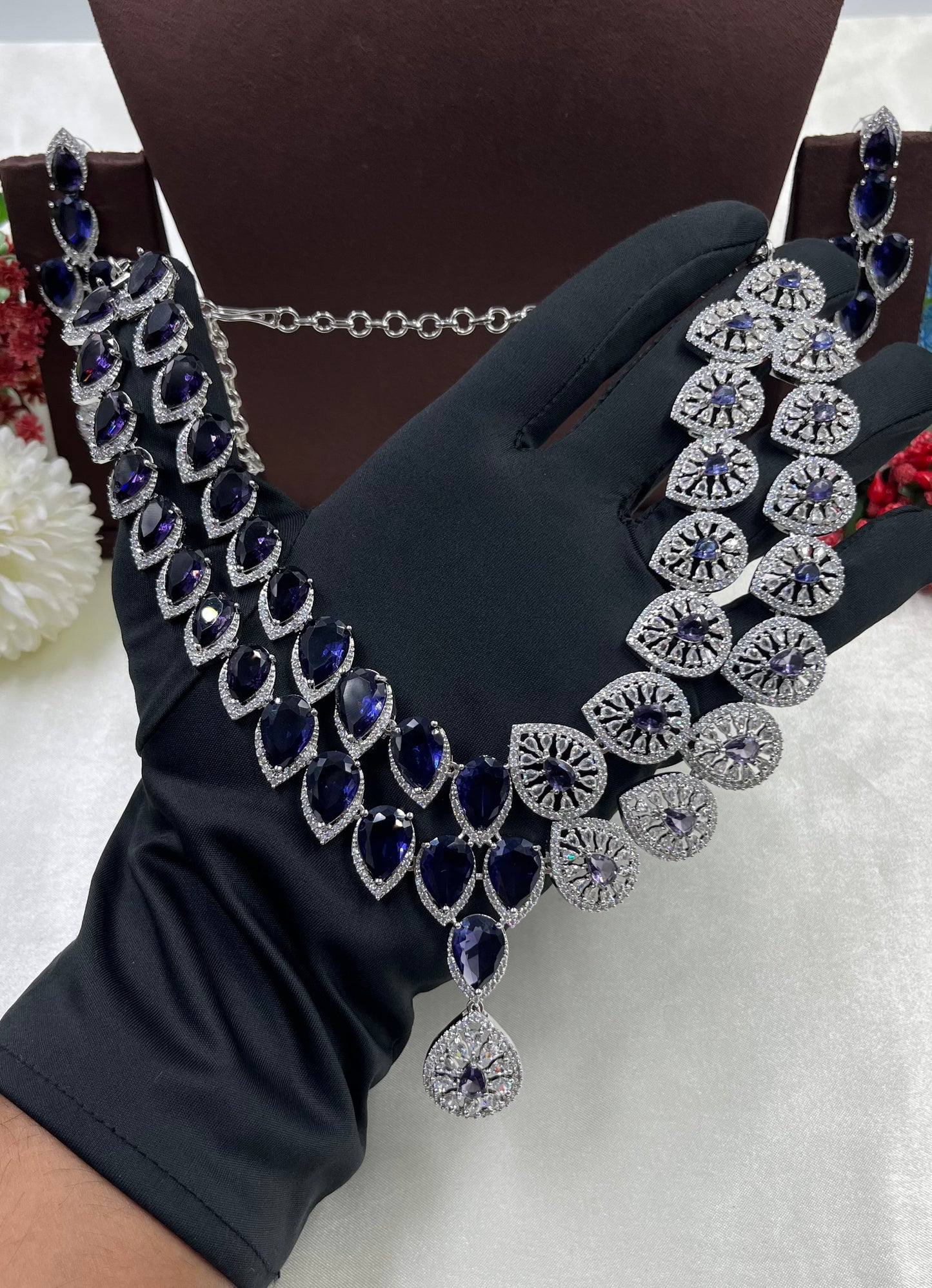 Tara American Diamond Necklace