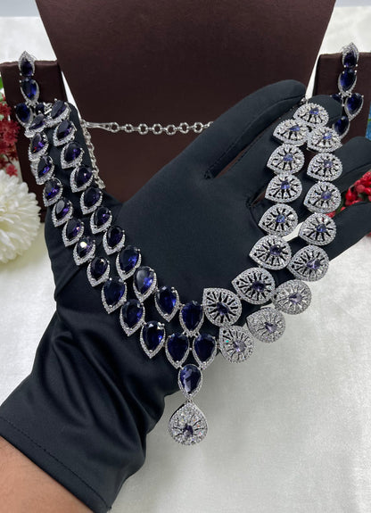 Tara American Diamond Necklace