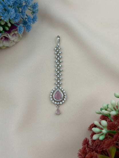 Crystal American Diamond Mang Tika