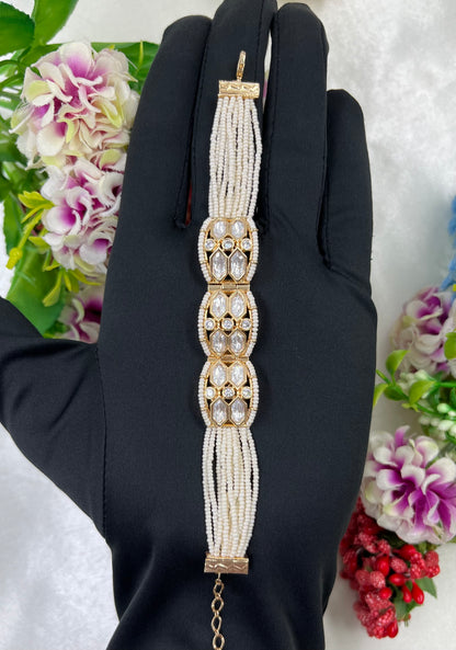 Anisha Moissanite Moti Bracelet