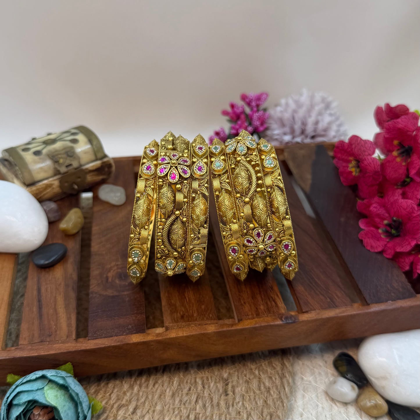 Isha Chorski Bangles (6 Pc)