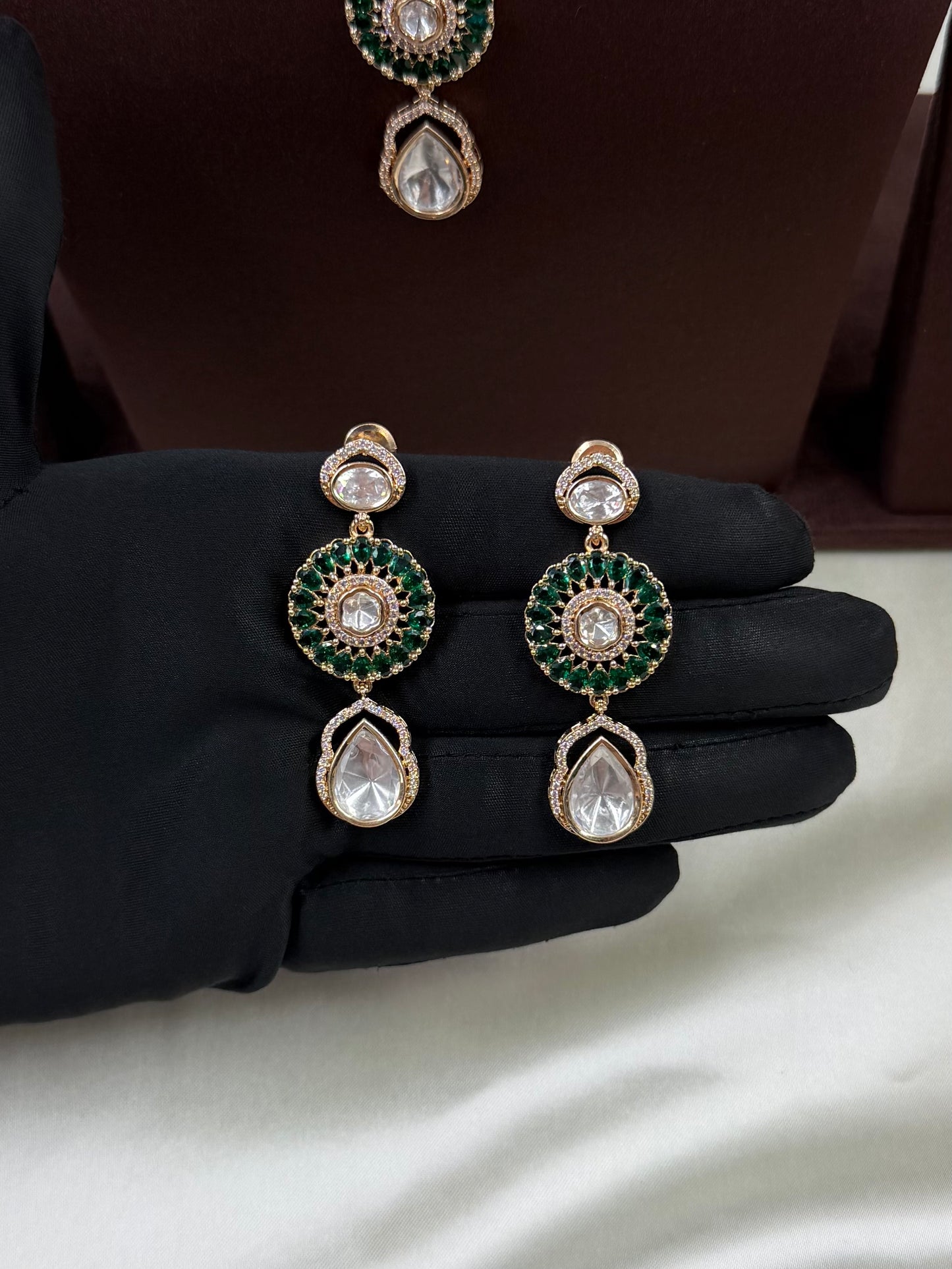 Mugdha Moissanite Delicate Necklace