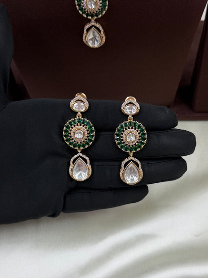 Mugdha Moissanite Delicate Necklace