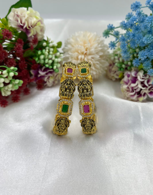 Chitra Temple Premium Bangles