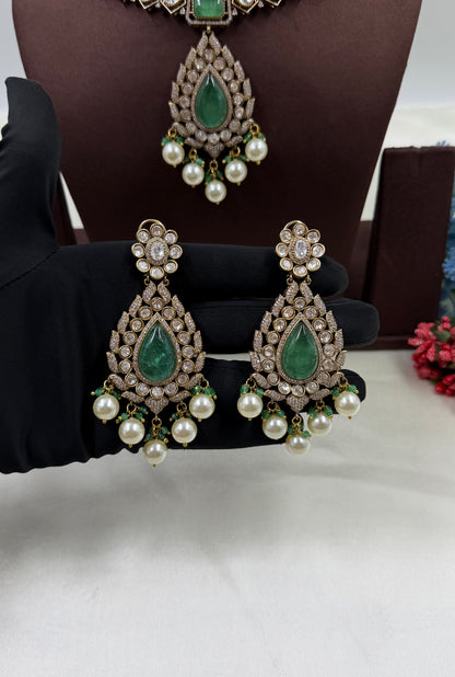 Soniya Jaipuri Kundan Choker Necklace Set
