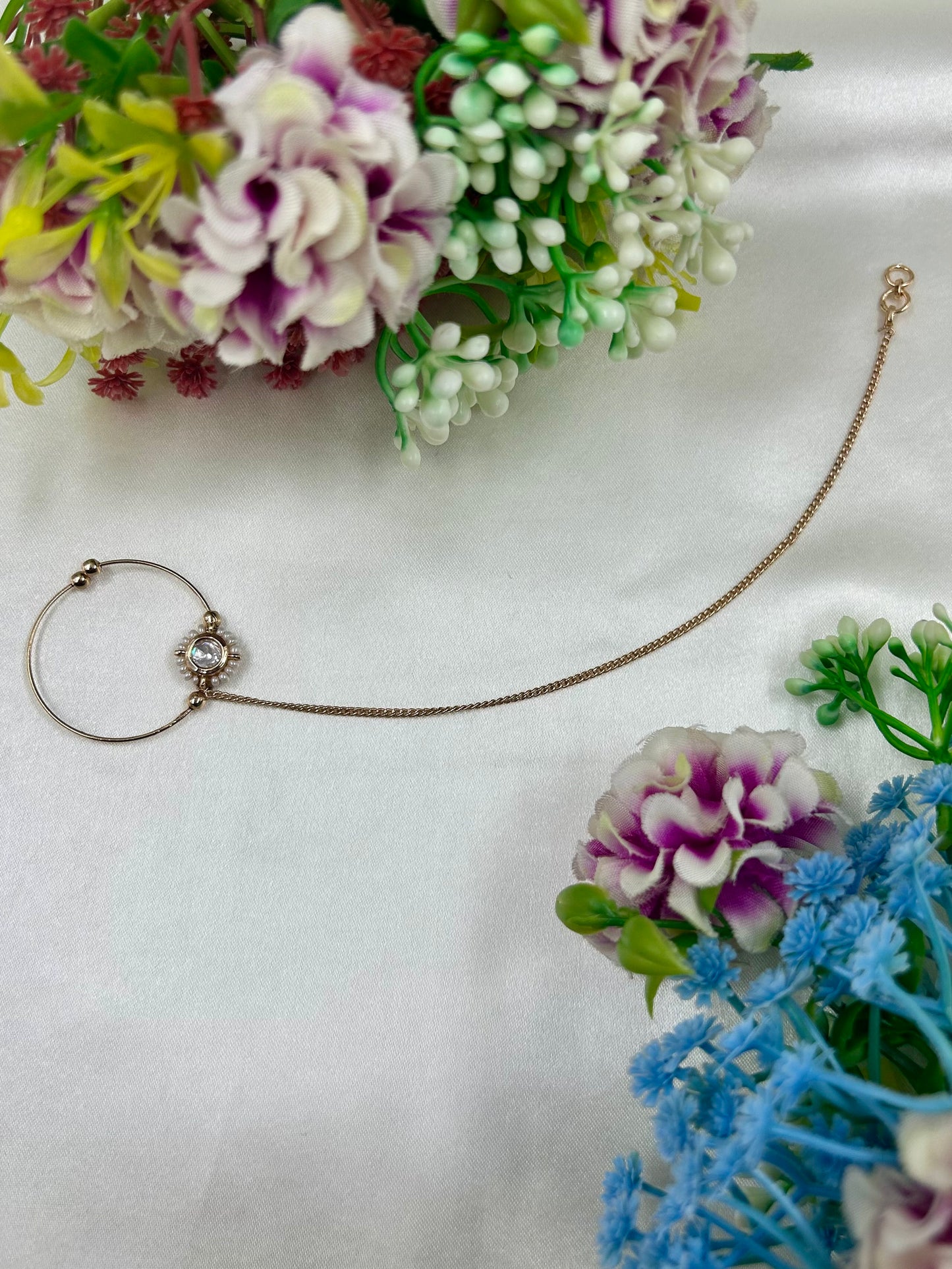 Tanvi Moissanite Nose Ring