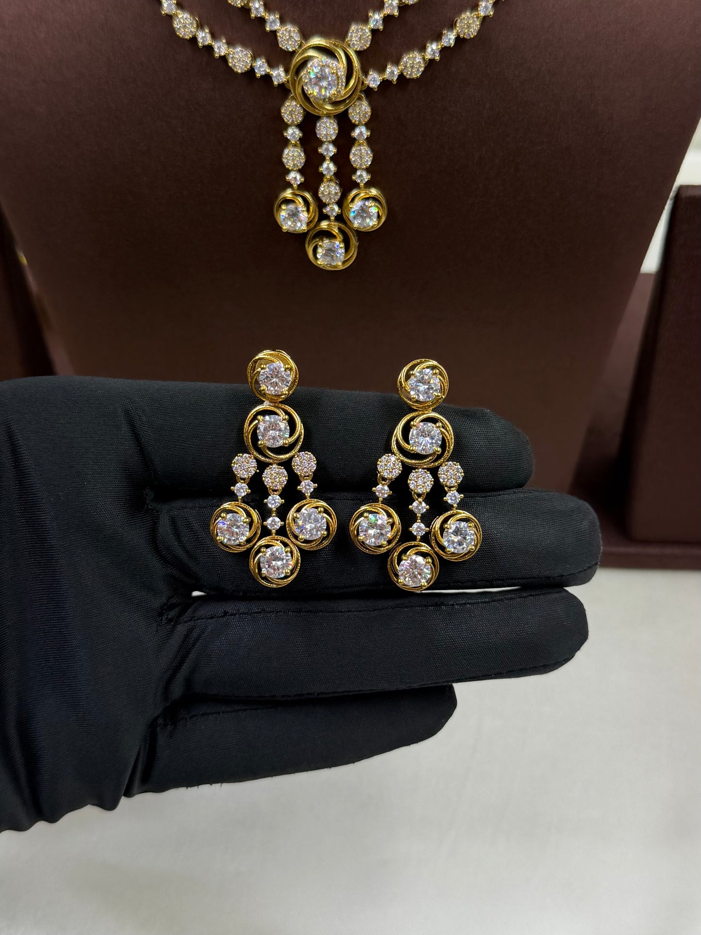 Jiya Victorian Premium Double Layer Necklace