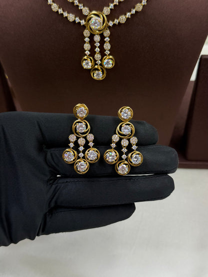 Jiya Victorian Premium Double Layer Necklace