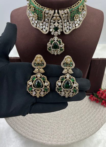 Indira Victorian Choker Necklace