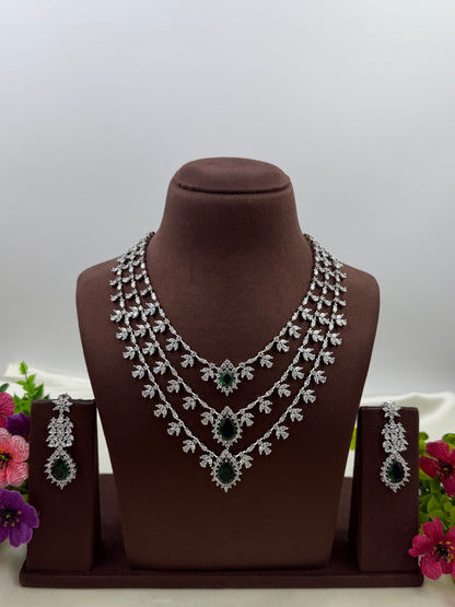 Ashley American Diamond Necklace Set