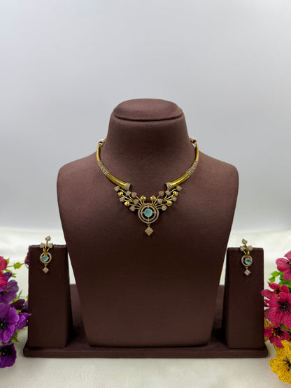 Arpita Traditional Victorian Hasli Necklace