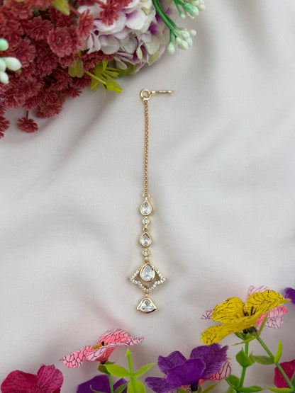 Sanchita Moissanite Mang Tika