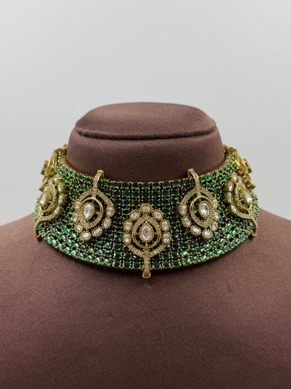 Tata Victorian Choker Necklace Set